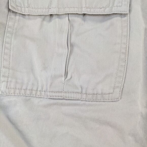 Wrangler Timber Creek Mens Cargo Shorts Tan Size 44 Pockets Cotton - Picture 10 of 14